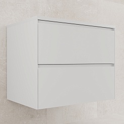 Style Line Тумба под раковину Лима 70 Plus подвесная эмаль белая матовая – фотография-5